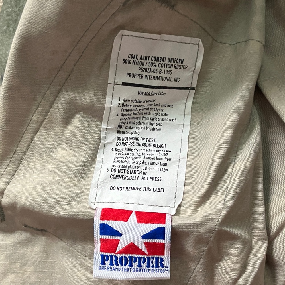 Propper Tan Combat Jacket - Picture 2 of 6
